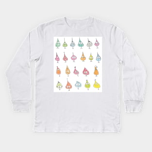 droplet fun Kids Long Sleeve T-Shirt